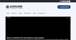 Desktop Screenshot of layalina.tv